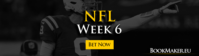 NFL Week 6 Betting Odds